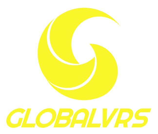 Company logo of 3 shapes that together form the letter G and below the company name GlobalVRS